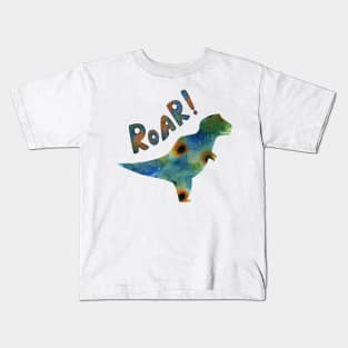 Watercolor T. Rex Kids T-Shirt